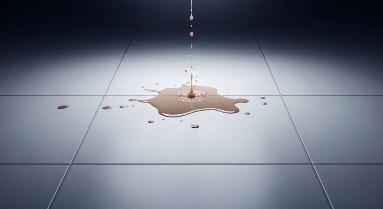 Brown Liquid from the Mouth After Death