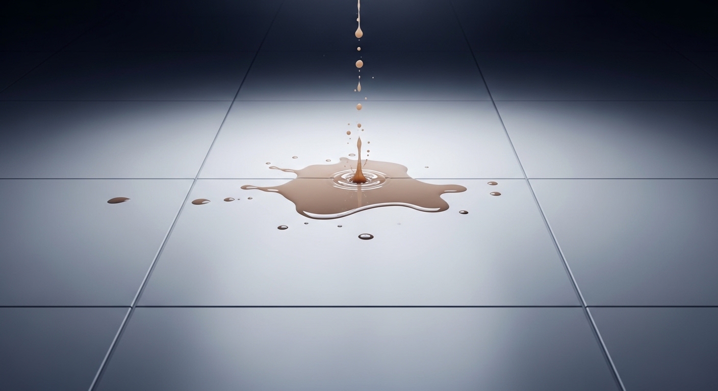 Brown Liquid from the Mouth After Death