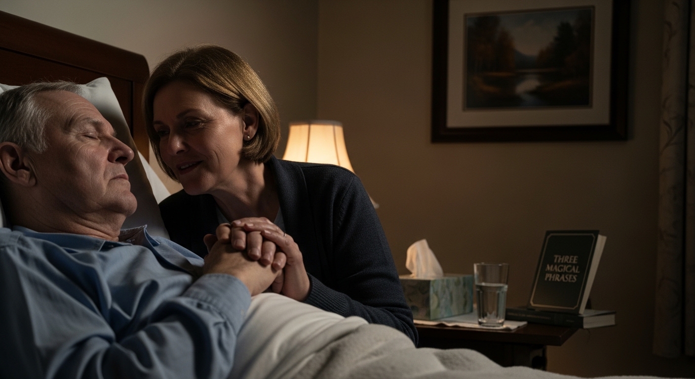 Comforting a Dying Person Three Magical Phrases