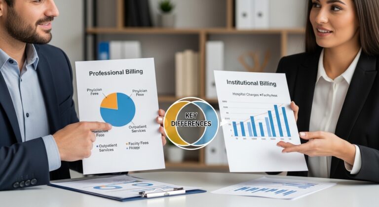 Key Differences Professional Billing vs Institutional Billing