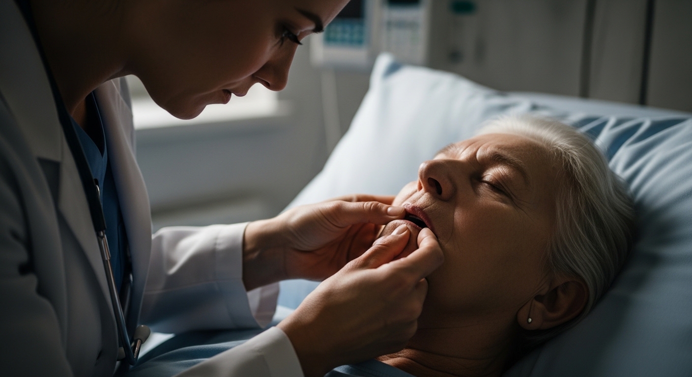 Why the Jaw Drops When Dying