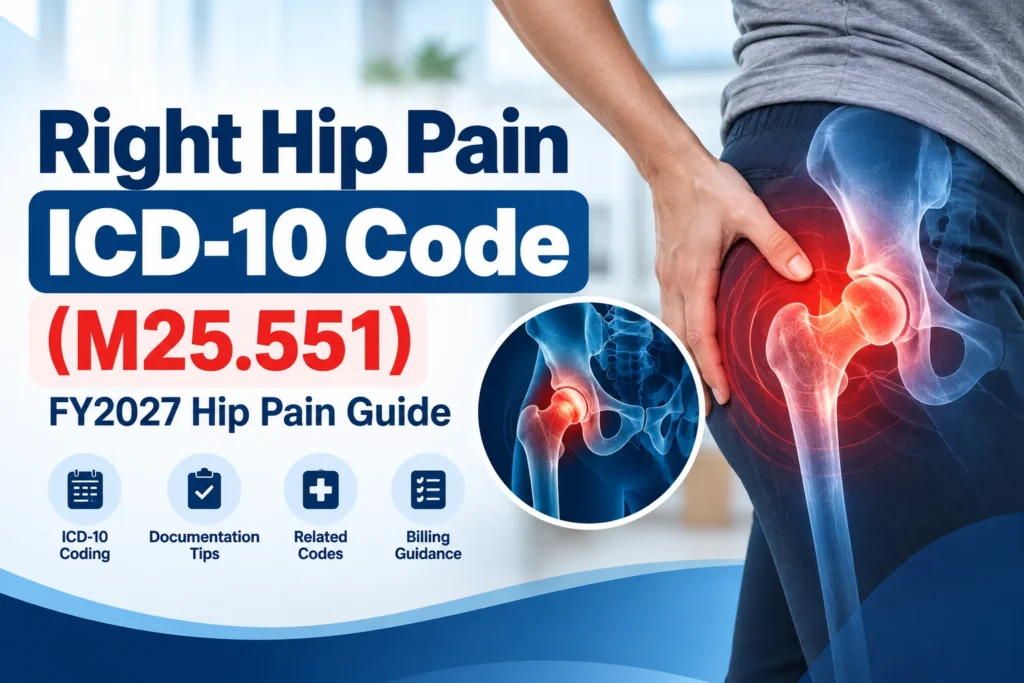 Right Hip Pain ICD-10 Guide